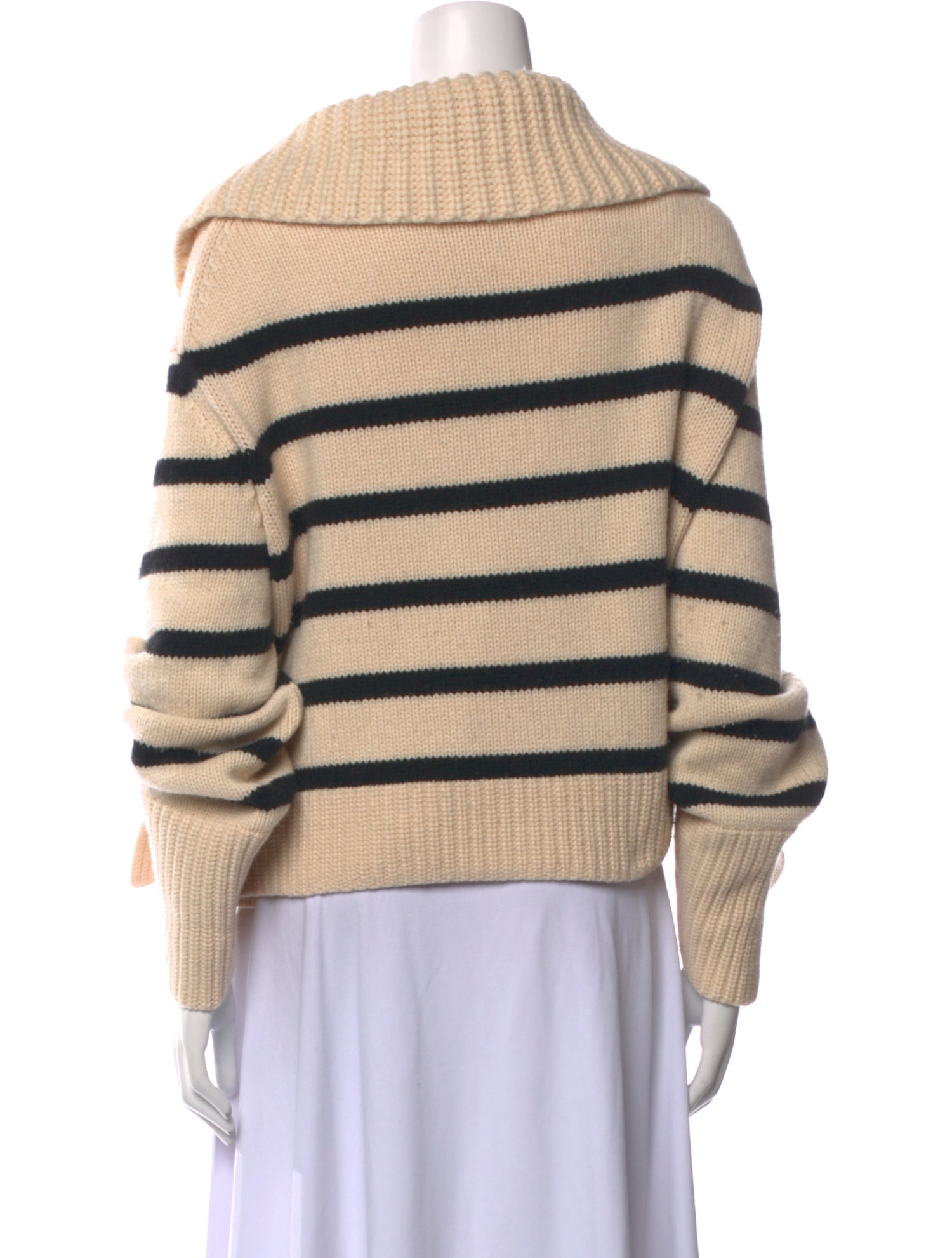 Khaite Cashmere Striped Sweater